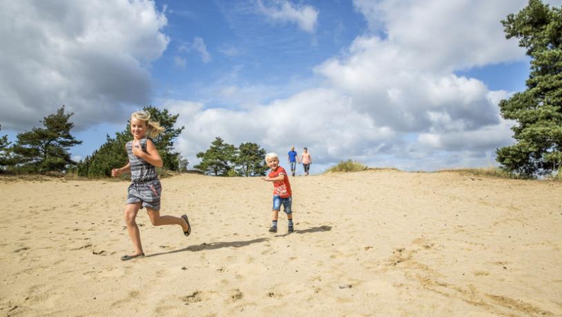 Beach Kids Running