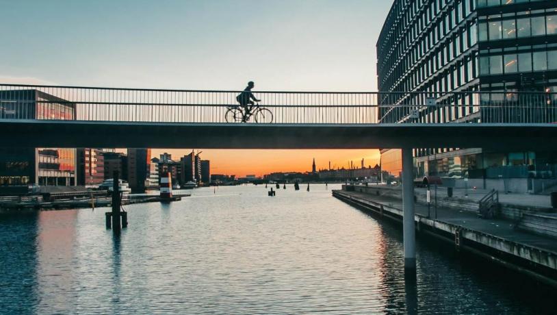 The bicycle Snake à Copenhague