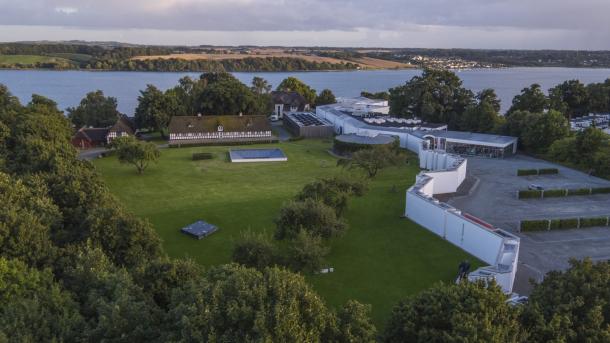 Trapholt Museum for Moderne Kunst in Trapholt, Denemarken