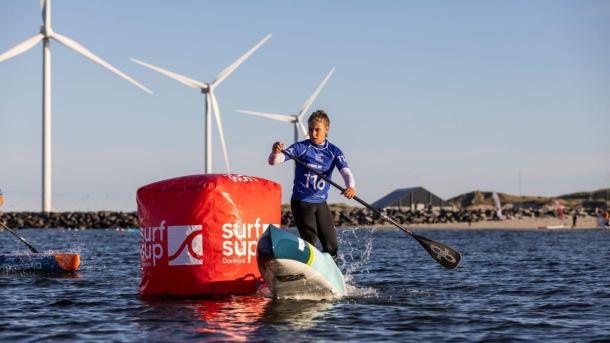 SUP during the WATERZ festival in Hvide Sande, Denmark