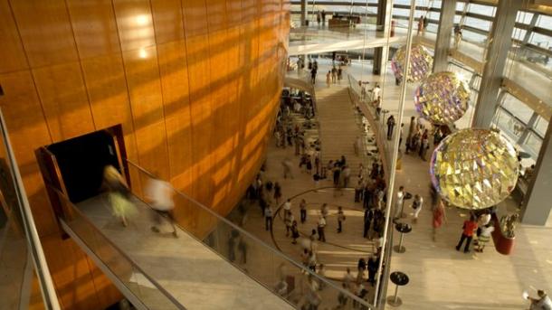 The Royal Danish Opera House in Copenhagen.