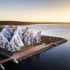 The Iceberg buildings in Aarhus