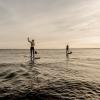 SUP stand up paddleboarding in Klitmøller, Denmark