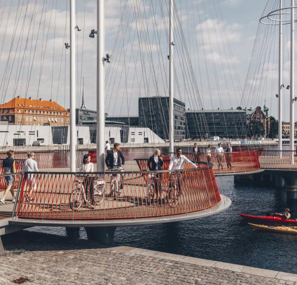 The Circle bridge, Copenhague