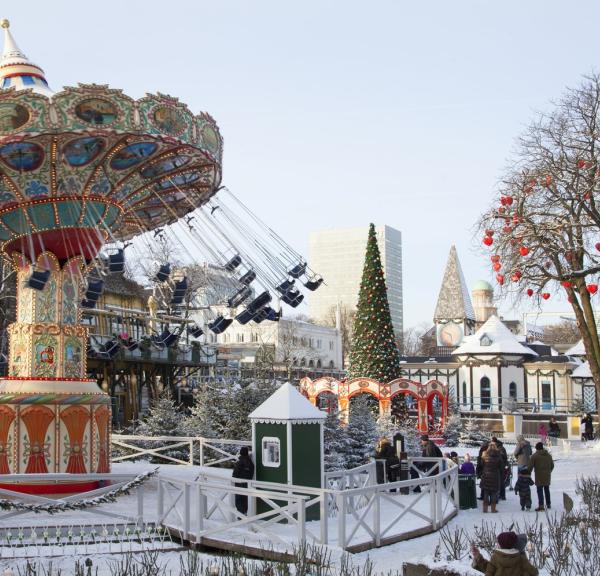 Noël aux jardins de Tivoli, Copenhague