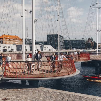 The Circle bridge, Copenhague